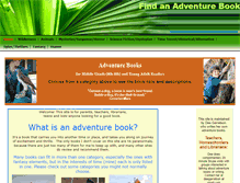 Tablet Screenshot of kidsadventurebooks.com